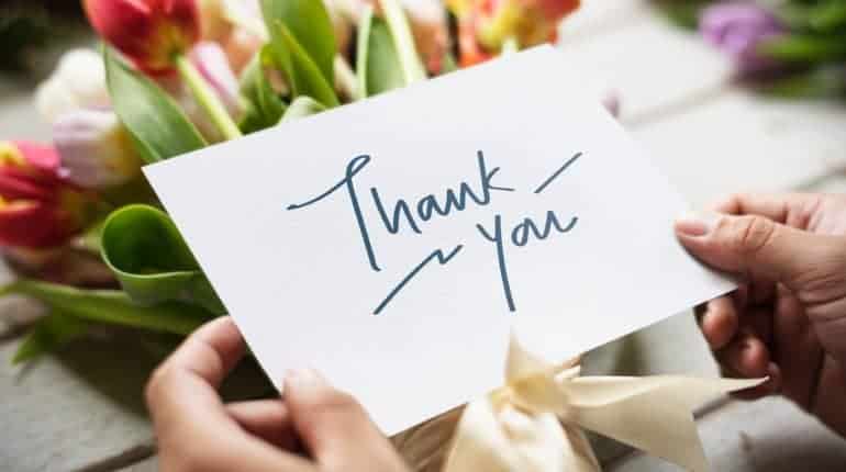 Is a Thank You Note Effective?