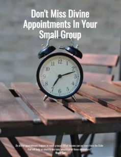 Dont Miss Divine Appointments in Your Small Group Cover Page